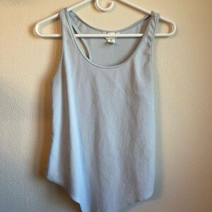 Light Blue Sleeveless Women's Top